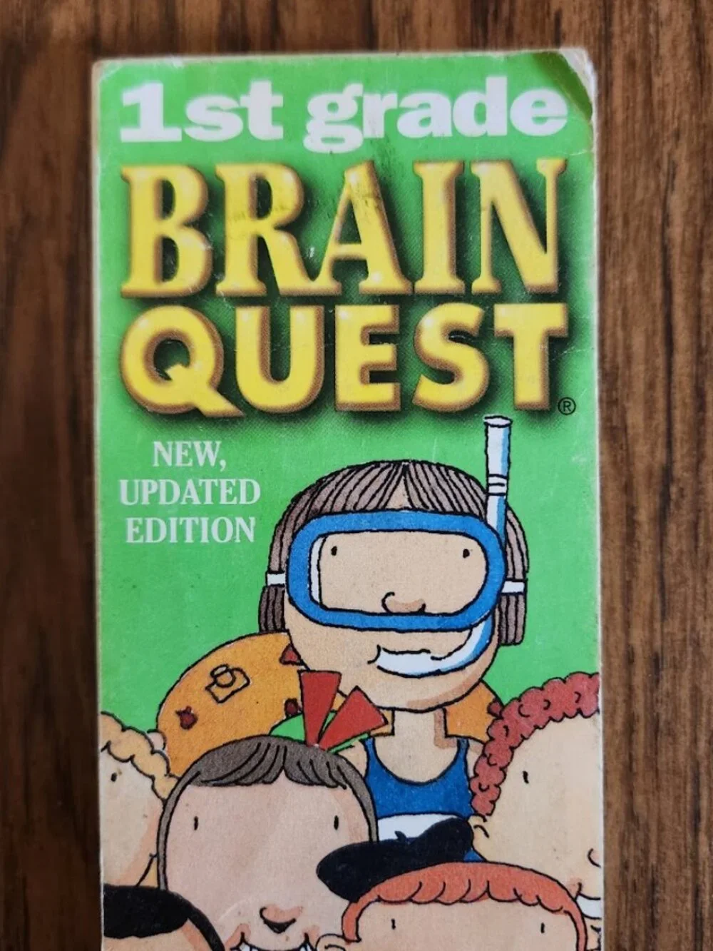 Brain Quest Ages 6-7 1st Grade Questions Trivia Cards Game Deck 2 School Supplie